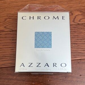 Azzaro Chrome Eau de Toilette 50ml empty box